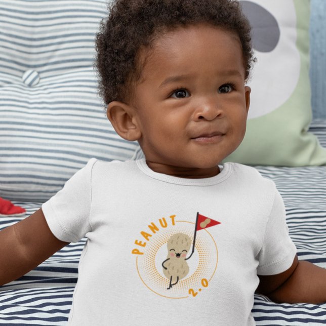Amendoim 2.0 - Camiseta Amendoim Sorridente com Ba (Criador carregado)