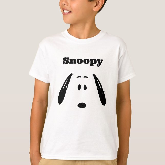 Amendoins | Snoopy Face T-Shirt (Frente)