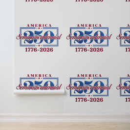 América 250 Semiquincentenário 1776-2026 Patriótic