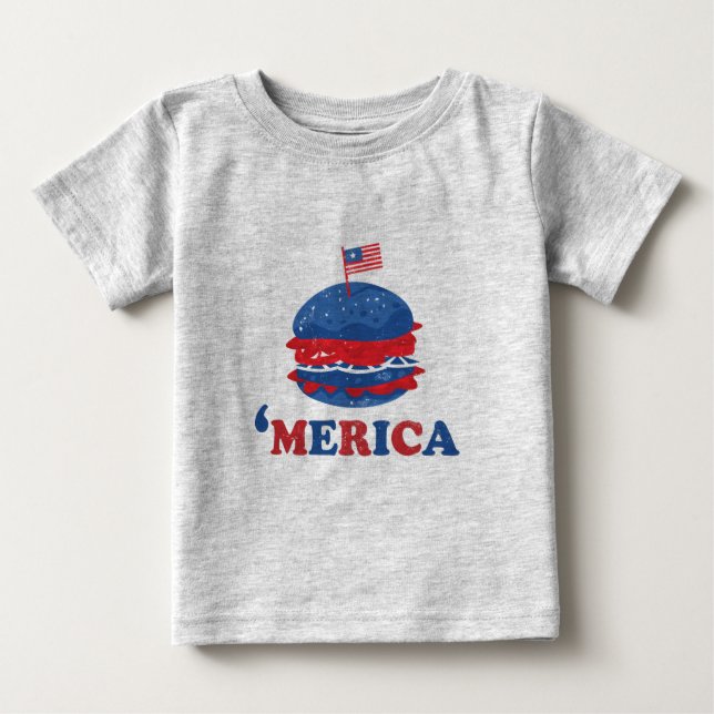 América 4 de julho T-Shirt (Frente)