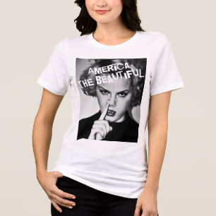 América, a beleza da camiseta branca FpArt