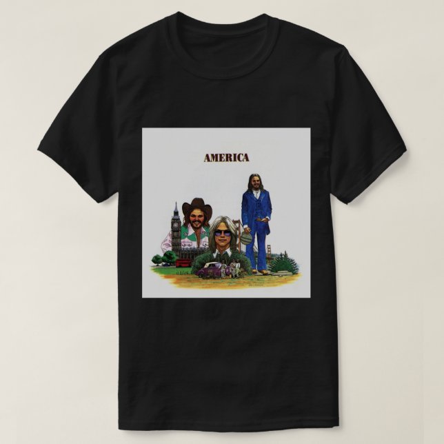 América banda Classic T-Shirt (Frente do Design)