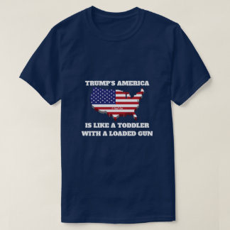 América de Trump (Criança) - Uma Camiseta MisterP