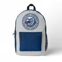 América deus abençoe, águia americana em círculo