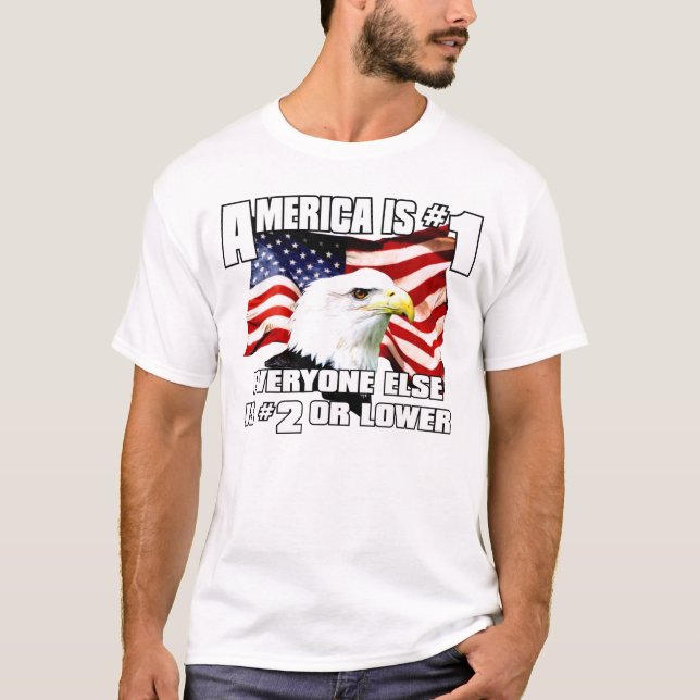 América é o t-shirt #1 (Frente)