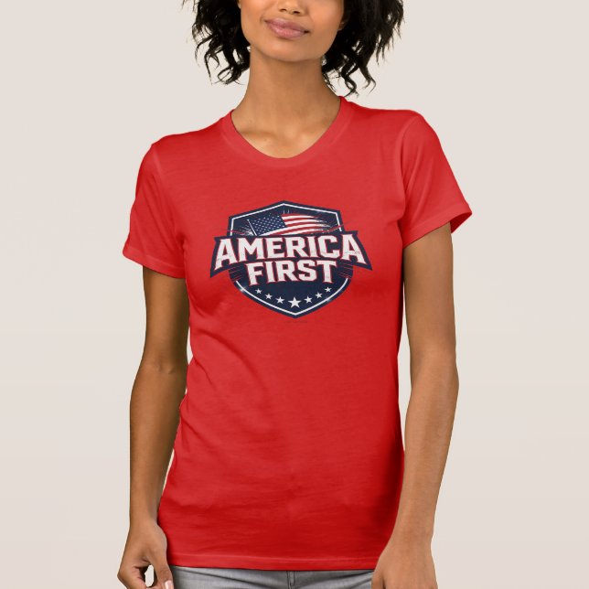 America First - T-Shirt (Frente)