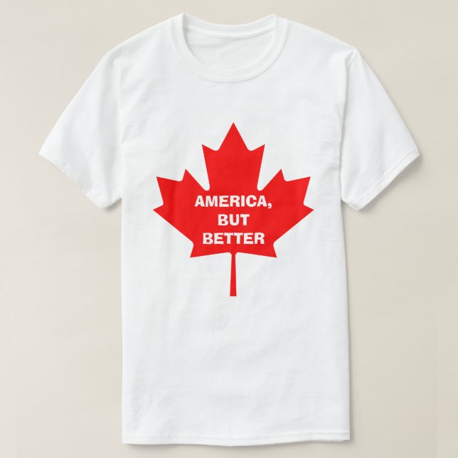 AMÉRICA, MAS MELHOR. CAMISA DO CANADÁ (Frente do Design)