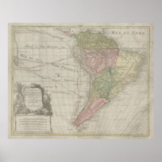 America Meridionalis, Impressão da América do Sul,