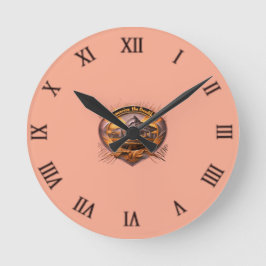 América, o Relógio de Parede Bonito