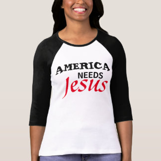 América precisa o t-shirt de JESUS