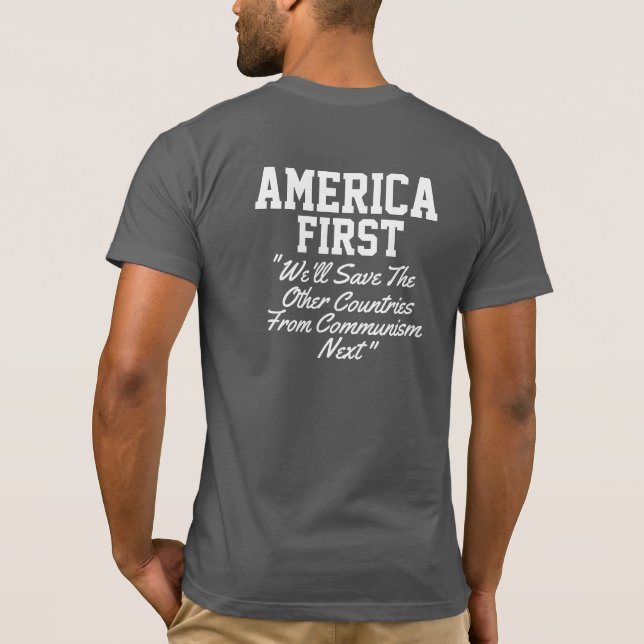 América Primeiro T-Shirt (Verso)