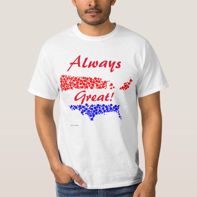 América sempre Excelente! Camiseta (Frente)