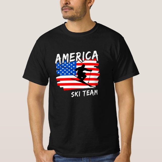 América Ski T-Shirt (Frente)