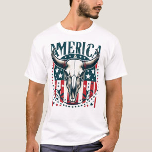 América Vermelho Branco e Azul com T-shirt em Cave