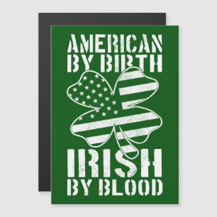 American By Birds Irish By Blood Irish Flag