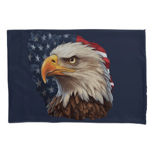 American Flag Bald Eagle
