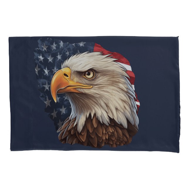 American Flag Bald Eagle (Frente)