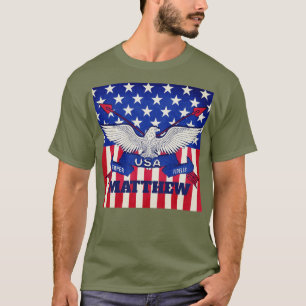 American Flag Semper Fi T-Shirt