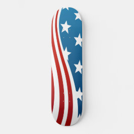 American Flag Skateboard