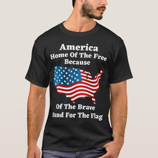 American Flag T-Shirt (Frente)