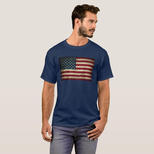 American Flag T-Shirt (Frente Completa)
