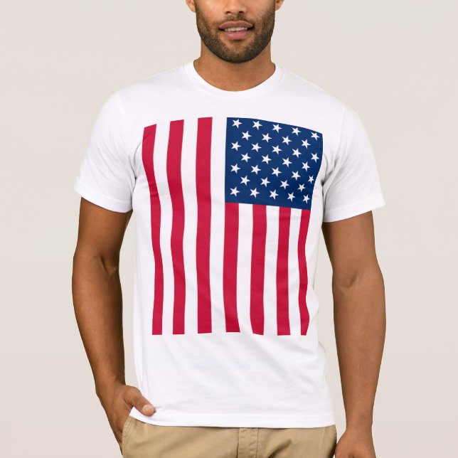 American Flag T-Shirt EUA (Frente)