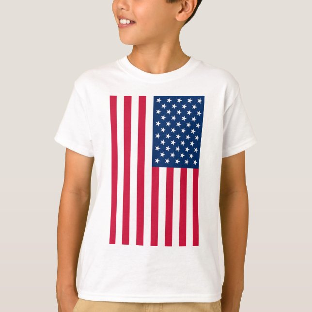 American Flag T-Shirt EUA (Frente)