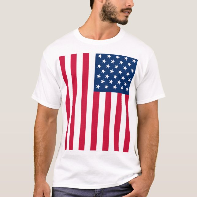 American Flag T-Shirt EUA EUA (Frente)