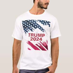 American Flag Trump 2024 T-Shirt