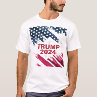 American Flag Trump 2024 T-Shirt