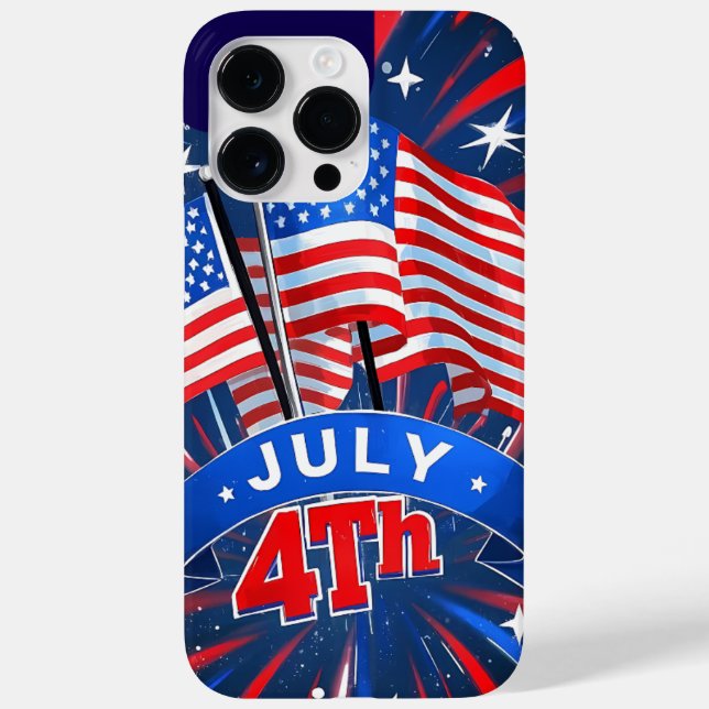 American Flags 4 de julho (Verso)