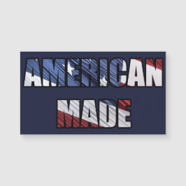 American Made Patriotic Red White e Blue USA Flag