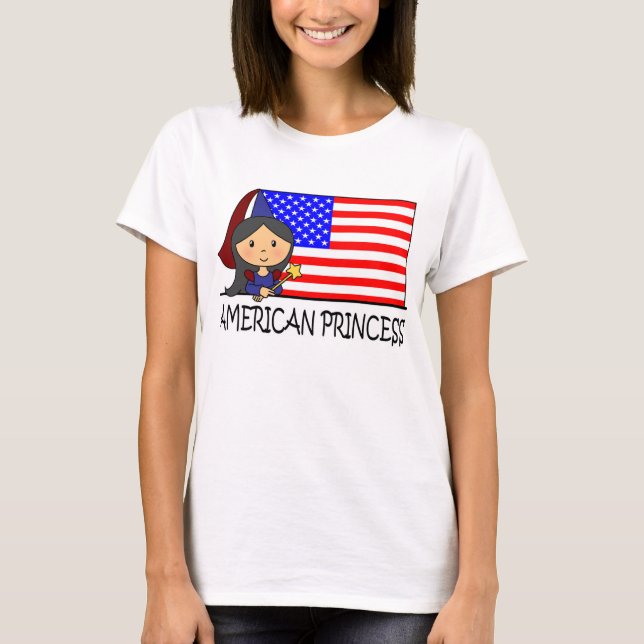 American Princess T-shirt (Frente)