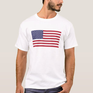 American United States USA Flag T-shirt