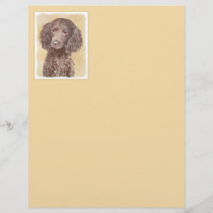 American Water Spaniel Painting - Arte Original de