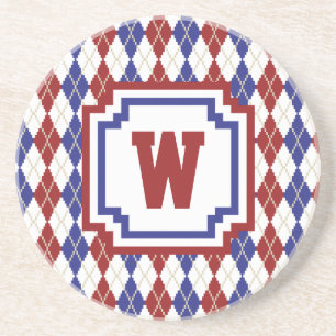 Americana Argyle Sandstone Porta copos