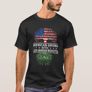 Americano cresceu saudita torcendo camisa árabe-ár