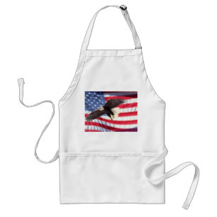 Americano Eagle & avental da bandeira