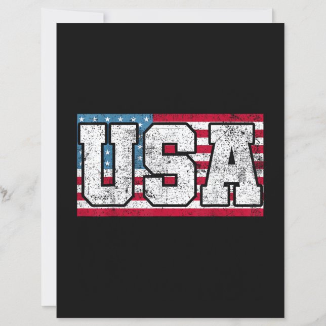 Americano EUA Bandeira dos EUA 4 de Julho (Frente)