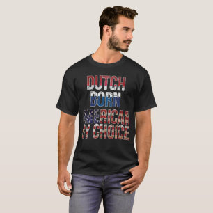 Americano nascido holandês pela camisa bem