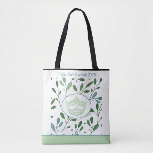Americano Pageant Crown Leaf Tote Bag