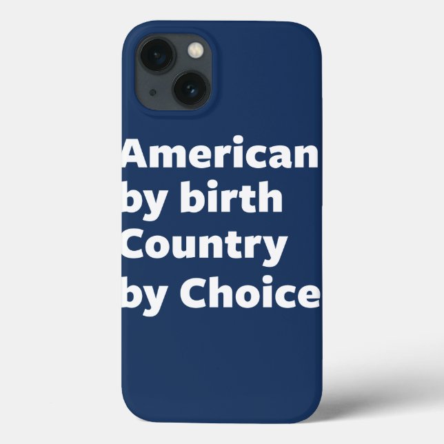 Americano pelo nascimento, país pela escolha (Verso)
