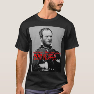 Americano Visita T-shirt do general Sherman