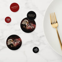 America's 250th Birthday Patriotic Table Confetti