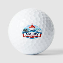 Amery Wisconsin Lake Life Lembrança - Bola de Golf