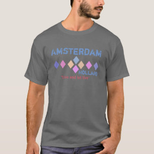 Amesterdã - T-shirt Souvenir