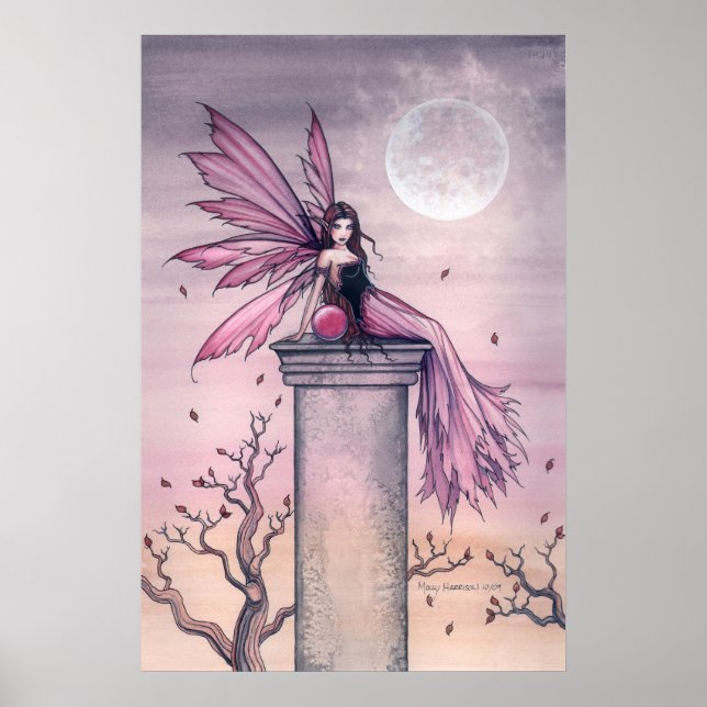 Ametyst Fairy Poster Impressão por Molly Harrison (Frente)