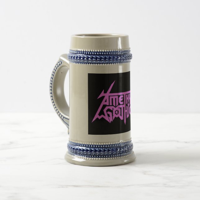 Ametyst Gothica Caneca de cerveja Mug (Frente Esquerda)