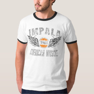amgrfx - t-shirt 1961 do Impala