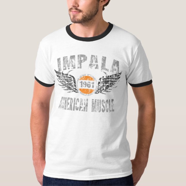 amgrfx - t-shirt 1961 do Impala (Frente)